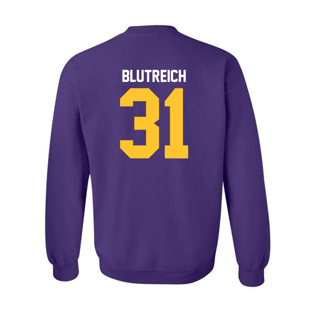 LSU - NCAA Beach Volleyball : Brooke Blutreich - Classic Shersey Crewneck Sweatshirt