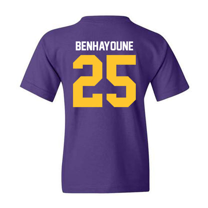 LSU - NCAA Men's Basketball : Adam Benhayoune - Classic Shersey Youth T-Shirt