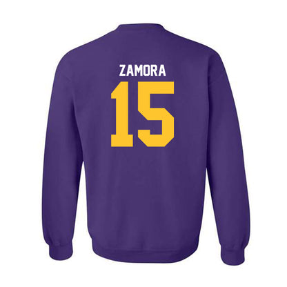 LSU - NCAA Women's Volleyball : Bri Zamora - Classic Shersey Crewneck Sweatshirt