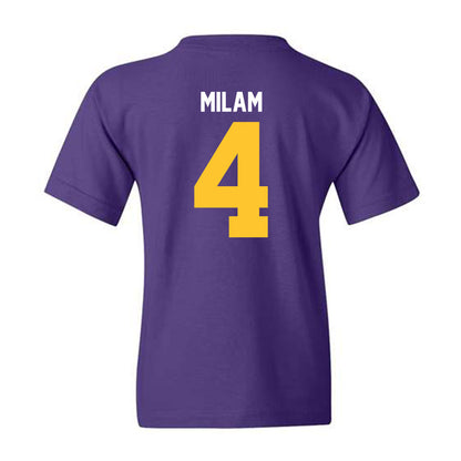 LSU - NCAA Baseball : Steven Milam - Classic Shersey Youth T-Shirt