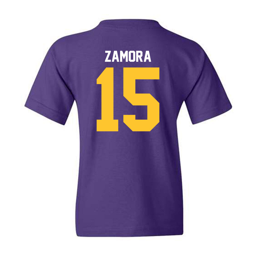 LSU - NCAA Women's Volleyball : Bri Zamora - Classic Shersey Youth T-Shirt