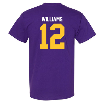 LSU - NCAA Women's Basketball : Mikaylah Williams - Classic Shersey T-Shirt-1