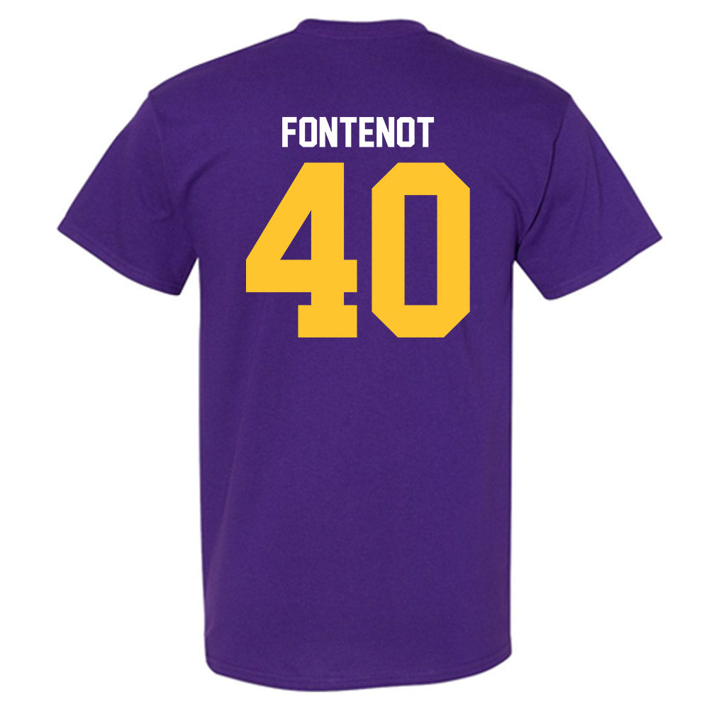 LSU - NCAA Baseball : Grant Fontenot - Classic Shersey T-Shirt-1