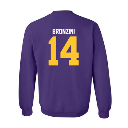 LSU - NCAA Baseball : Nic Bronzini - Classic Shersey Crewneck Sweatshirt