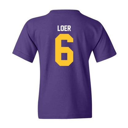 LSU - NCAA Baseball : Justin Loer - Classic Shersey Youth T-Shirt