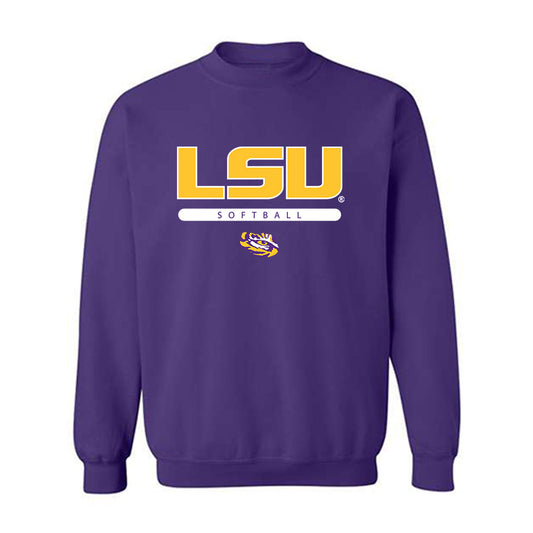 LSU - NCAA Softball : alix franklin - Classic Shersey Crewneck Sweatshirt-0