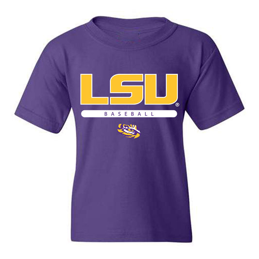 LSU - NCAA Baseball : Tanner Reaves - Classic Shersey Youth T-Shirt