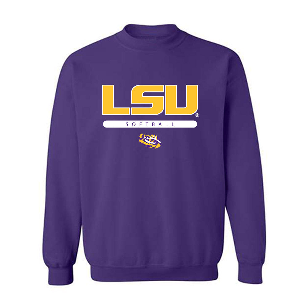 LSU - NCAA Softball : Lauryn Soeken - Classic Shersey Crewneck Sweatshirt-0