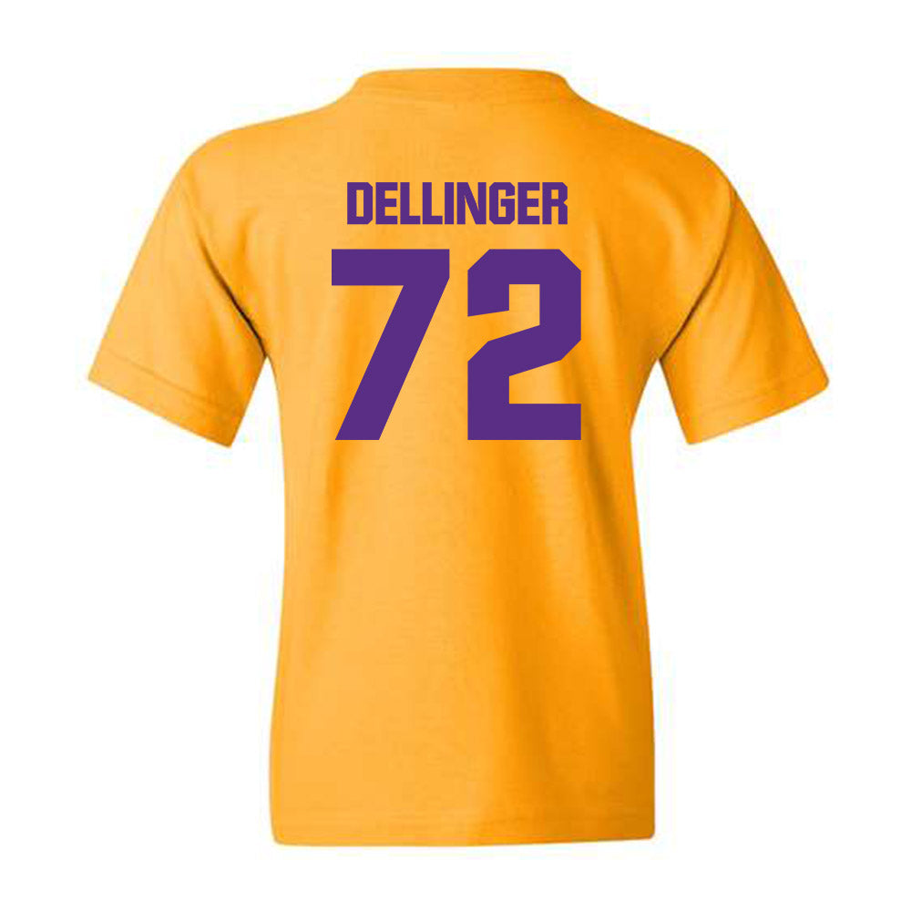 LSU - NCAA Football : Garrett Dellinger - Classic Shersey Youth T-Shirt