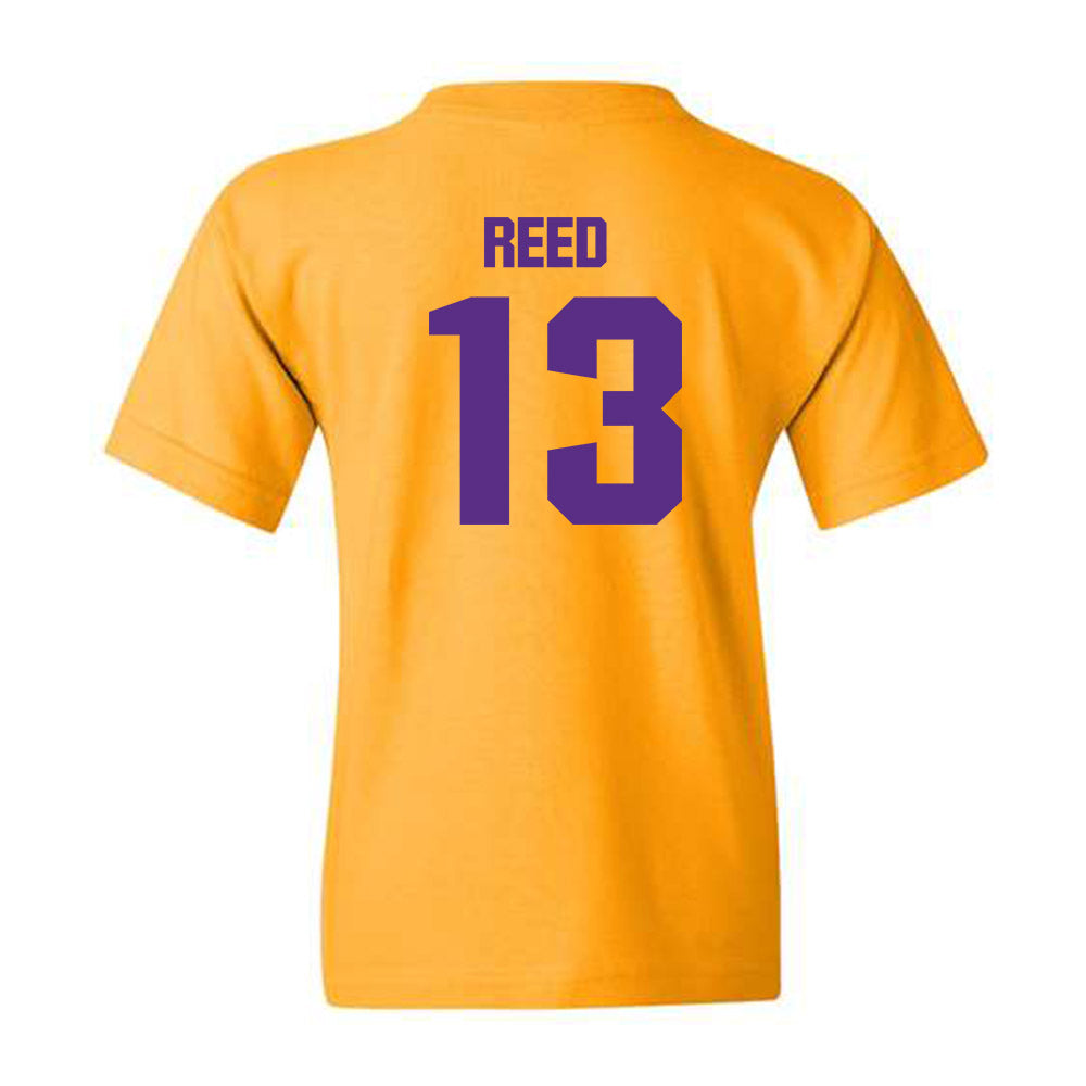 LSU - NCAA Men's Basketball : Jalen Reed - Classic Shersey Youth T-Shirt