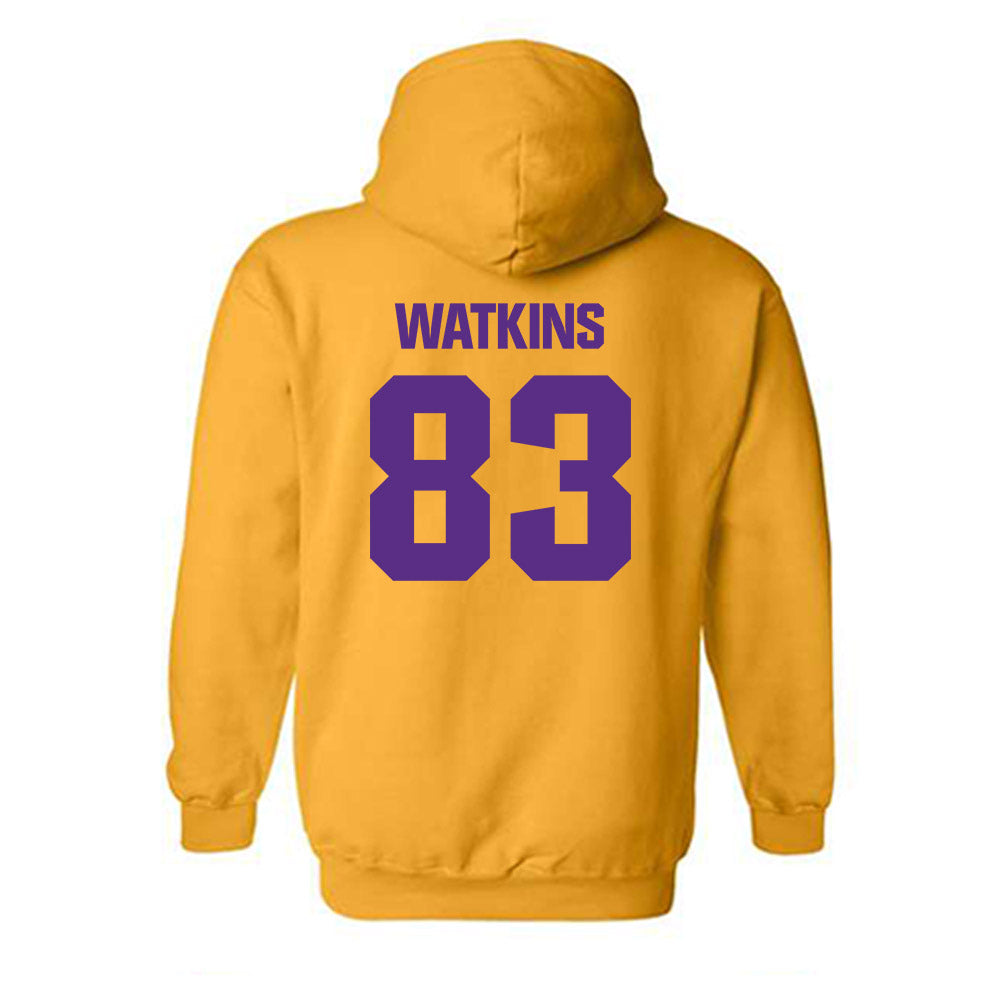 LSU - NCAA Football : Jelani Watkins - Classic Shersey Hooded Sweatshirt