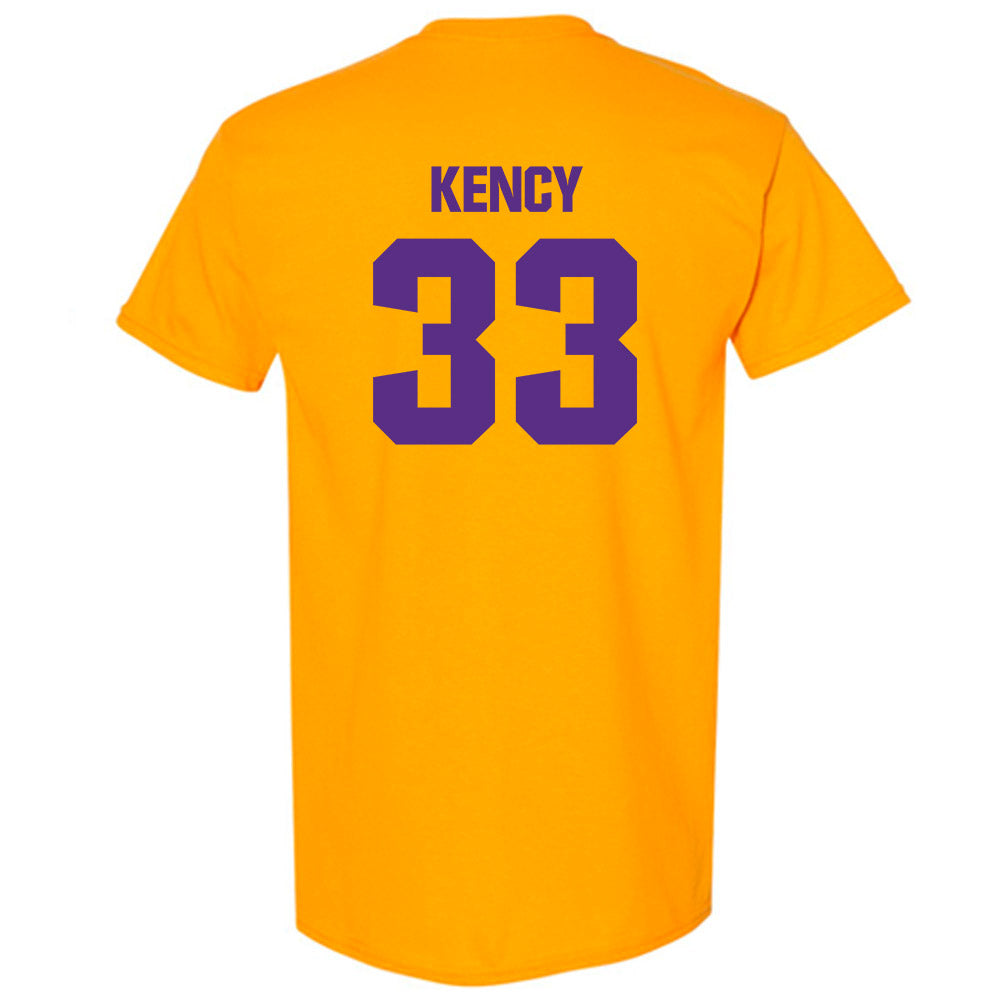 LSU - NCAA Football : David Kency - Classic Shersey T-Shirt-1