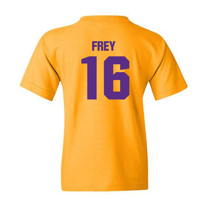 LSU - NCAA Baseball : Ethan Frey - Classic Shersey Youth T-Shirt-1