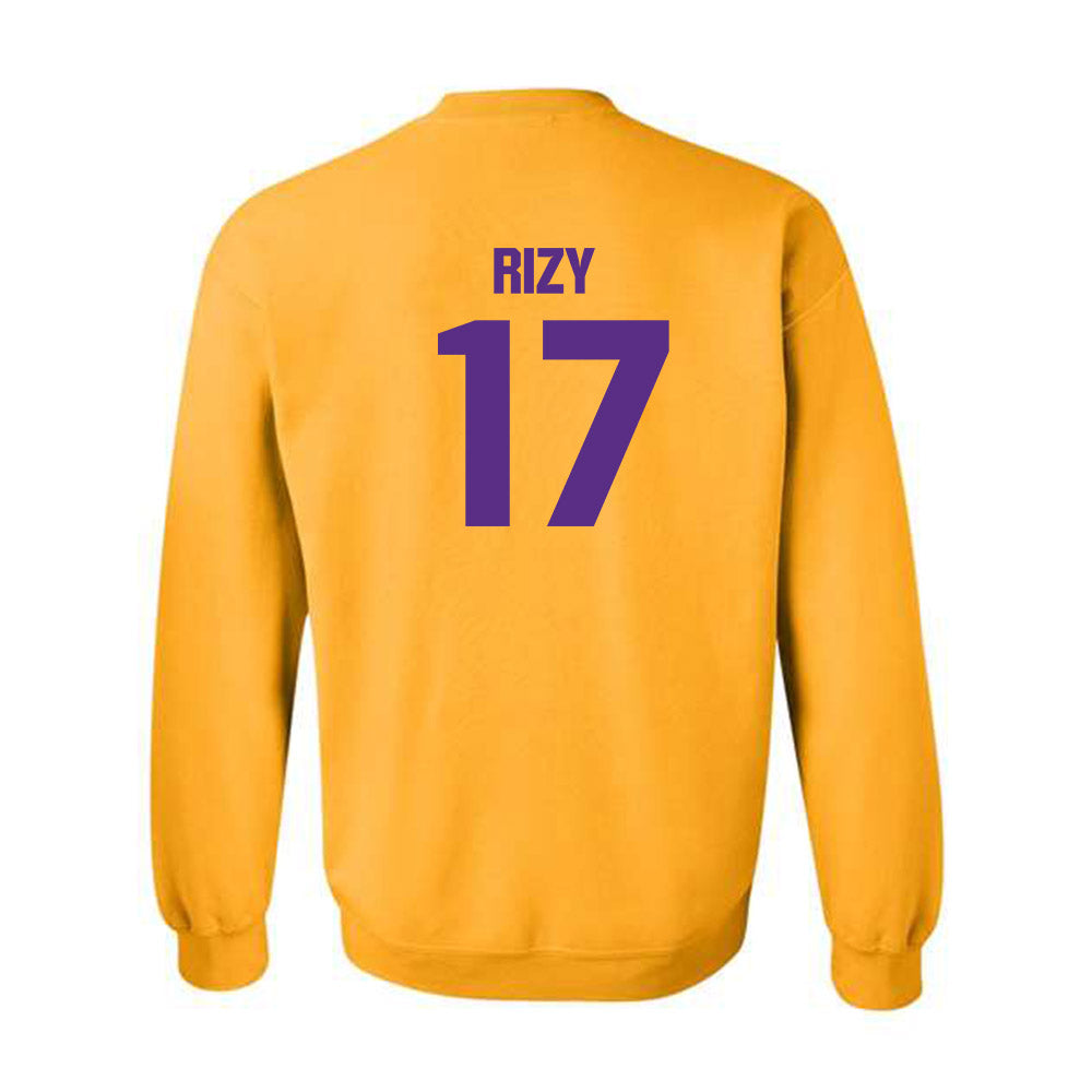 LSU - NCAA Baseball : Mavrick Rizy - Classic Shersey Crewneck Sweatshirt-1