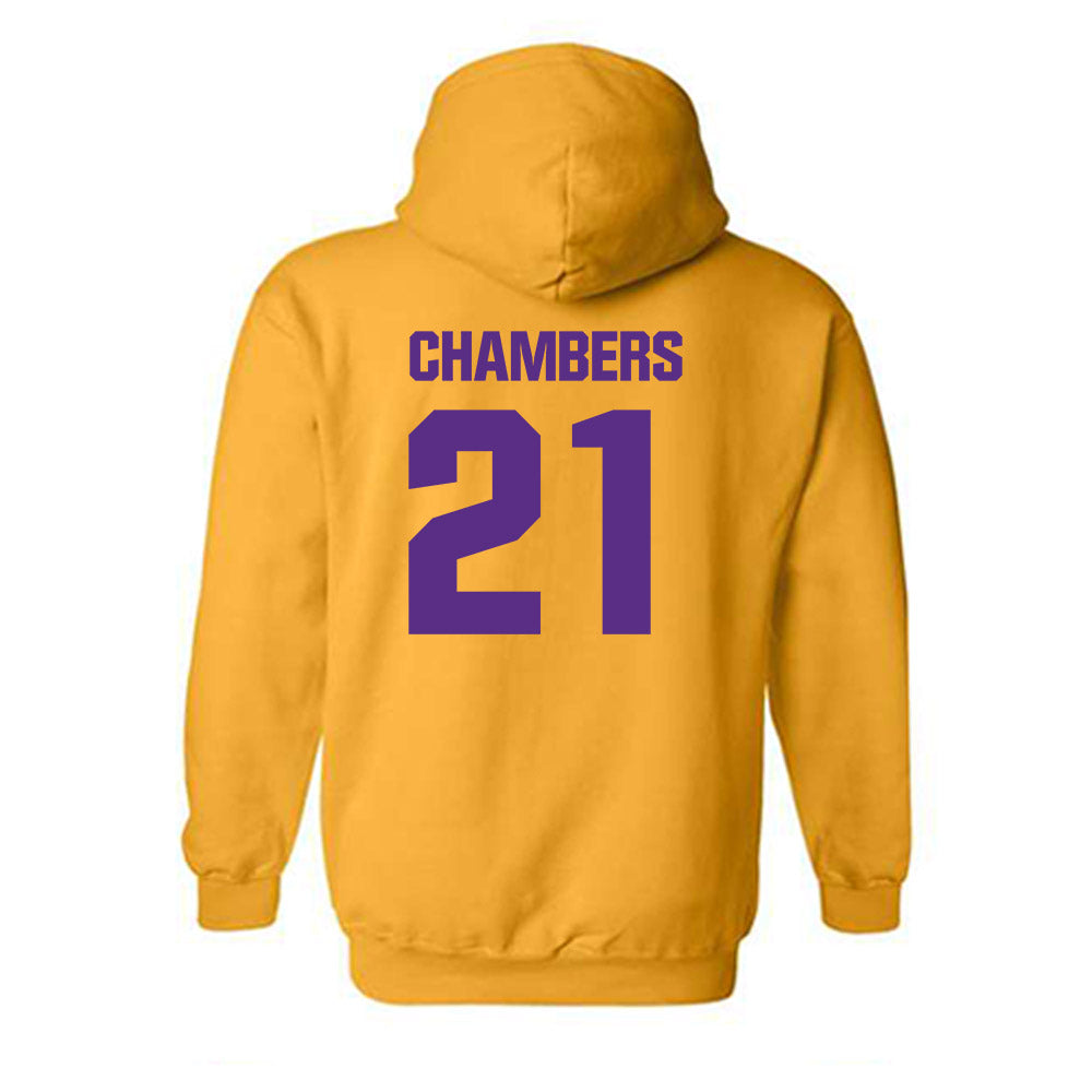 LSU - NCAA Beach Volleyball : Cassidy Chambers - Classic Shersey Hooded Sweatshirt