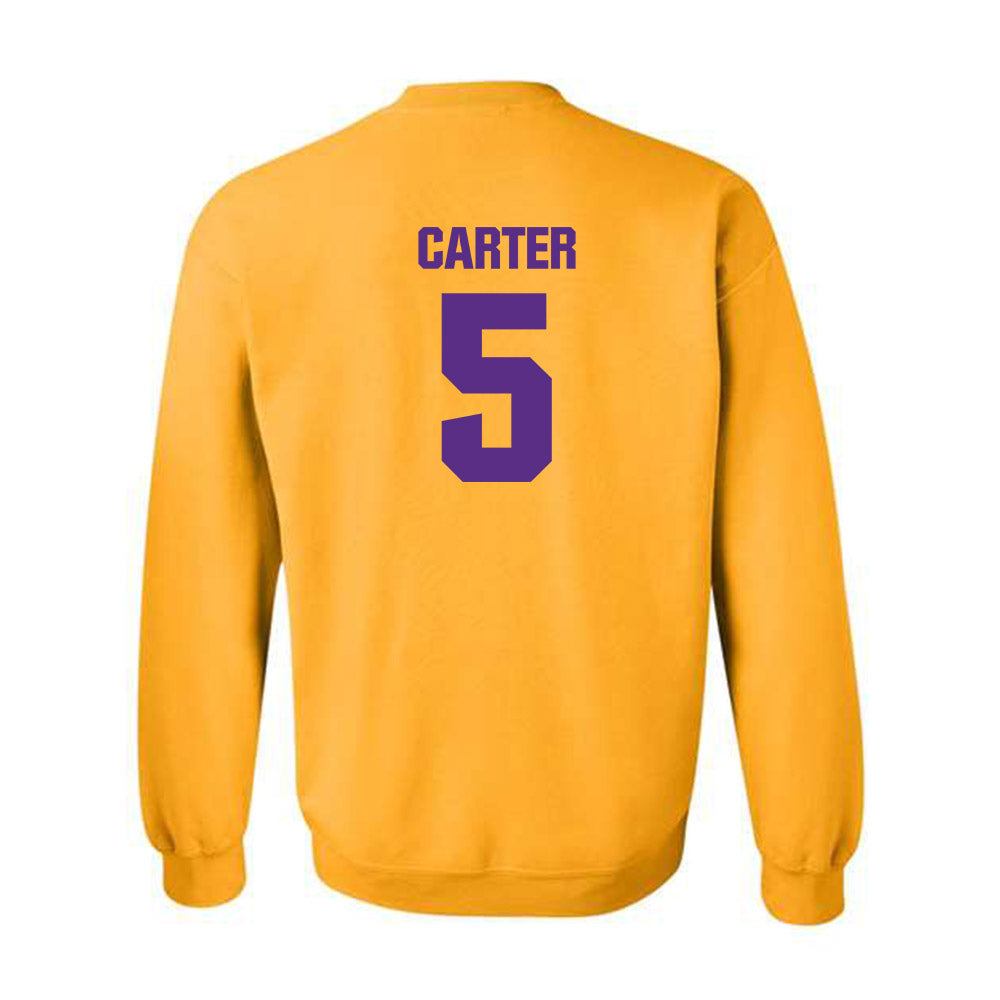 LSU - NCAA Men's Basketball : Cam Carter - Classic Shersey Crewneck Sweatshirt