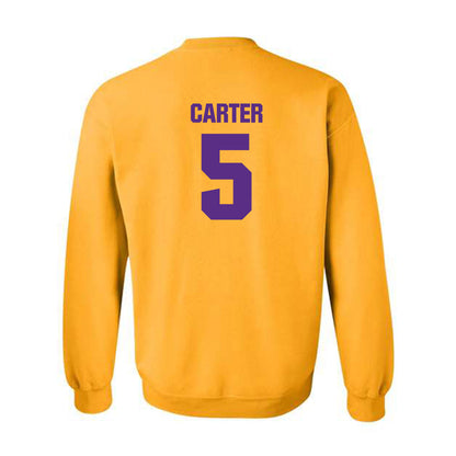 LSU - NCAA Men's Basketball : Cam Carter - Classic Shersey Crewneck Sweatshirt