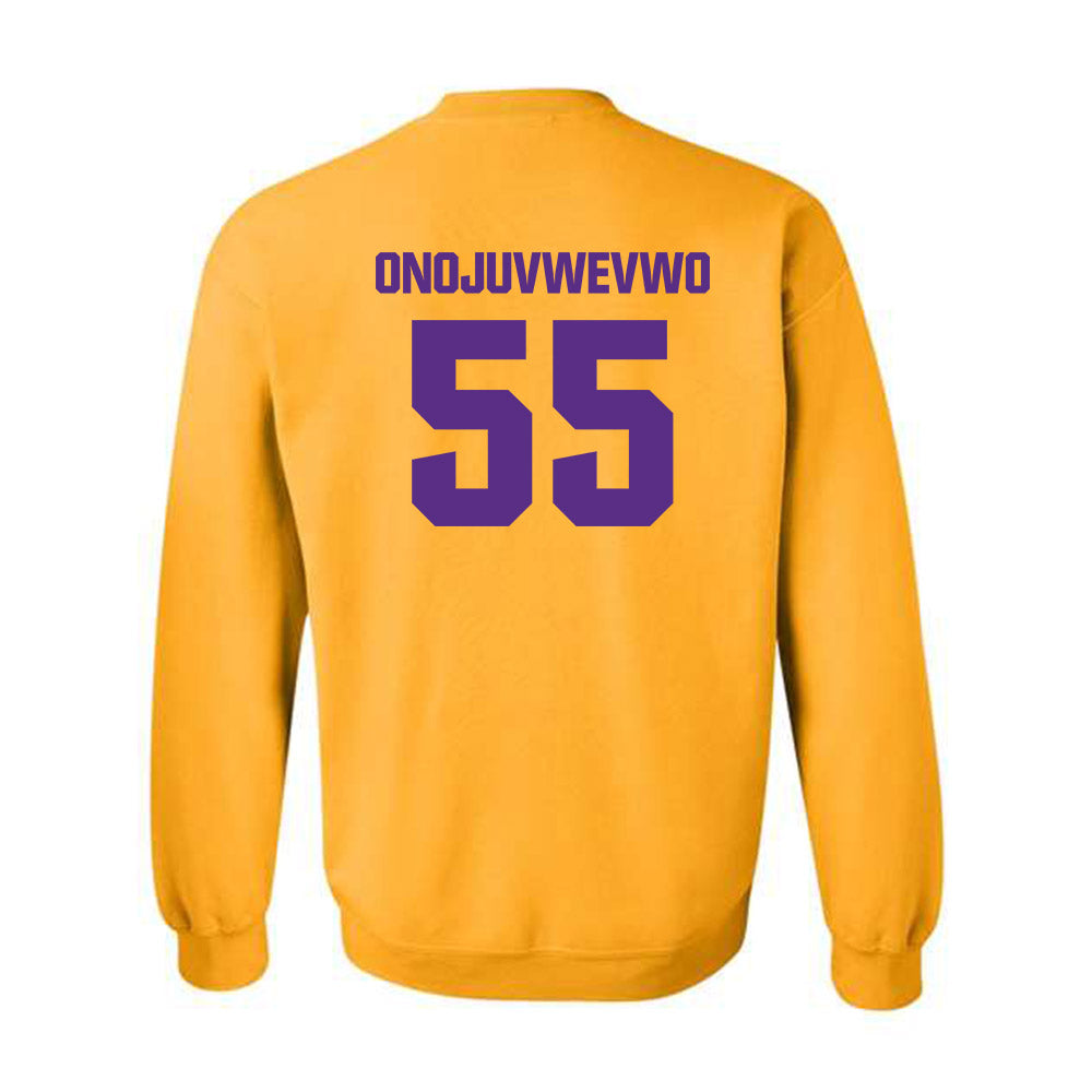 LSU - NCAA Women's Track & Field : Ella Onojuvwevwo - Classic Shersey Crewneck Sweatshirt-1