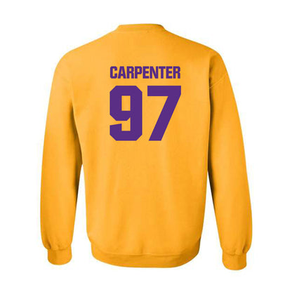 LSU - NCAA Football : Dylan Carpenter - Classic Shersey Crewneck Sweatshirt-1