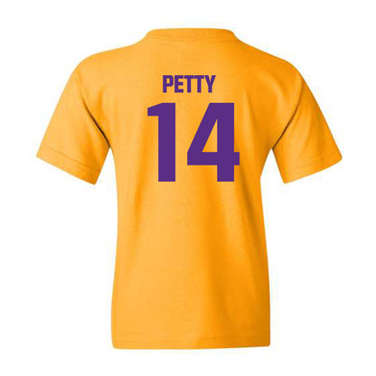 LSU - NCAA Softball : Karli Petty - Classic Shersey Youth T-Shirt