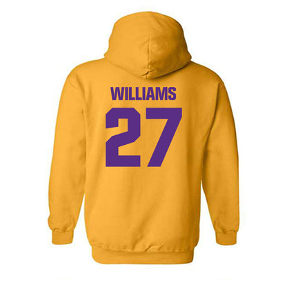 LSU - NCAA Football : Josh Williams - Classic Shersey Hooded Sweatshirt