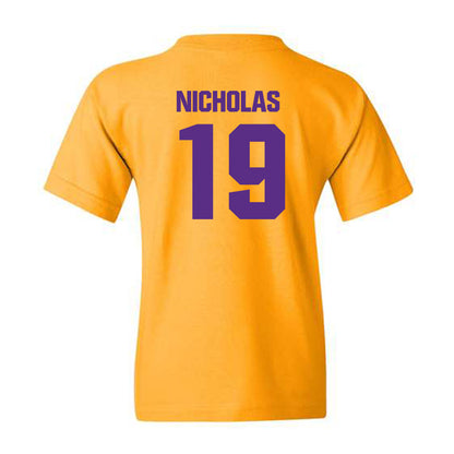 LSU - NCAA Football : Javen Nicholas - Classic Shersey Youth T-Shirt