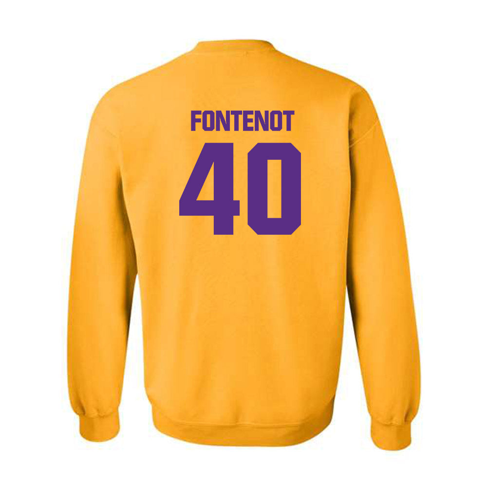 LSU - NCAA Baseball : Grant Fontenot - Classic Shersey Crewneck Sweatshirt-1