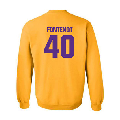 LSU - NCAA Baseball : Grant Fontenot - Classic Shersey Crewneck Sweatshirt-1
