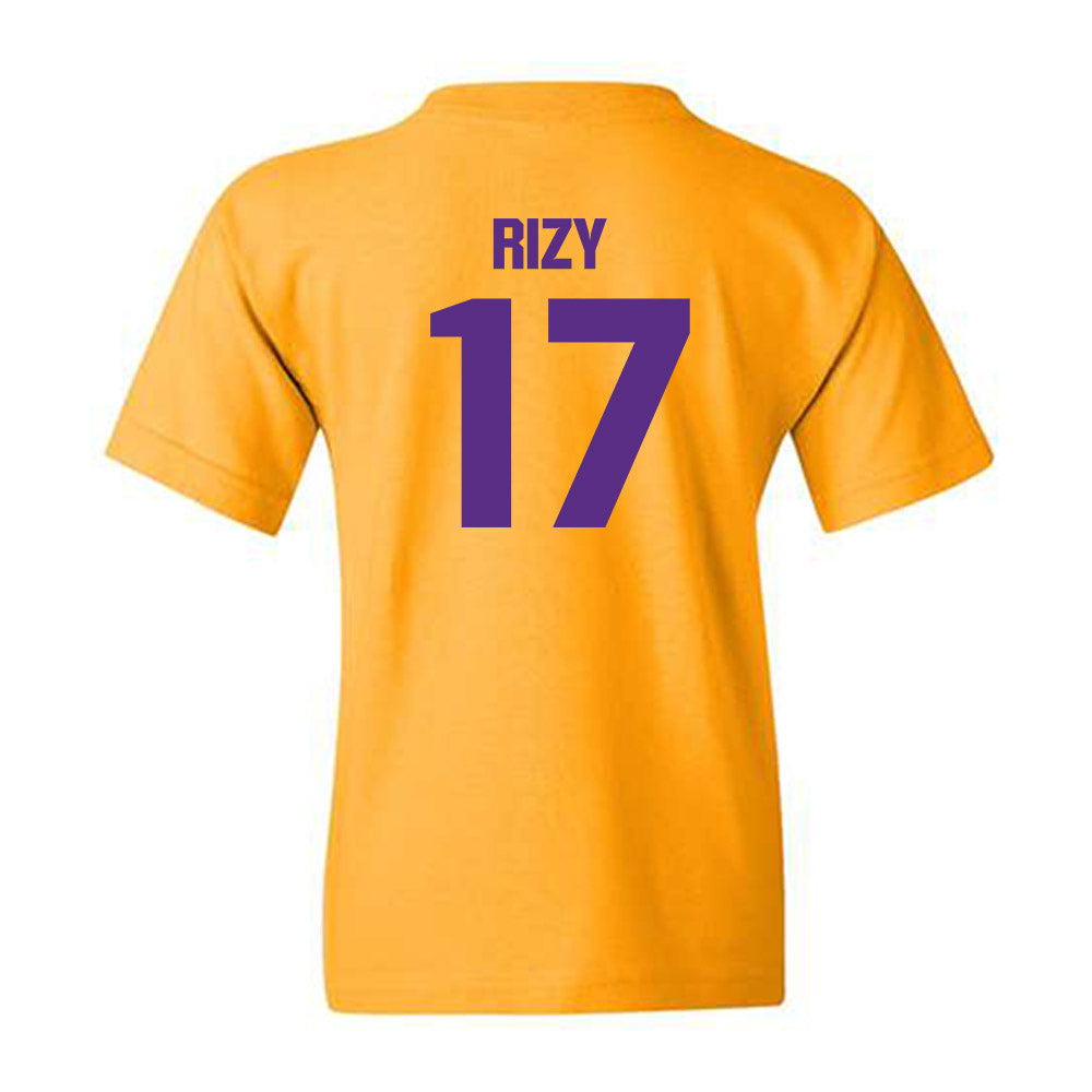 LSU - NCAA Baseball : Mavrick Rizy - Classic Shersey Youth T-Shirt-1