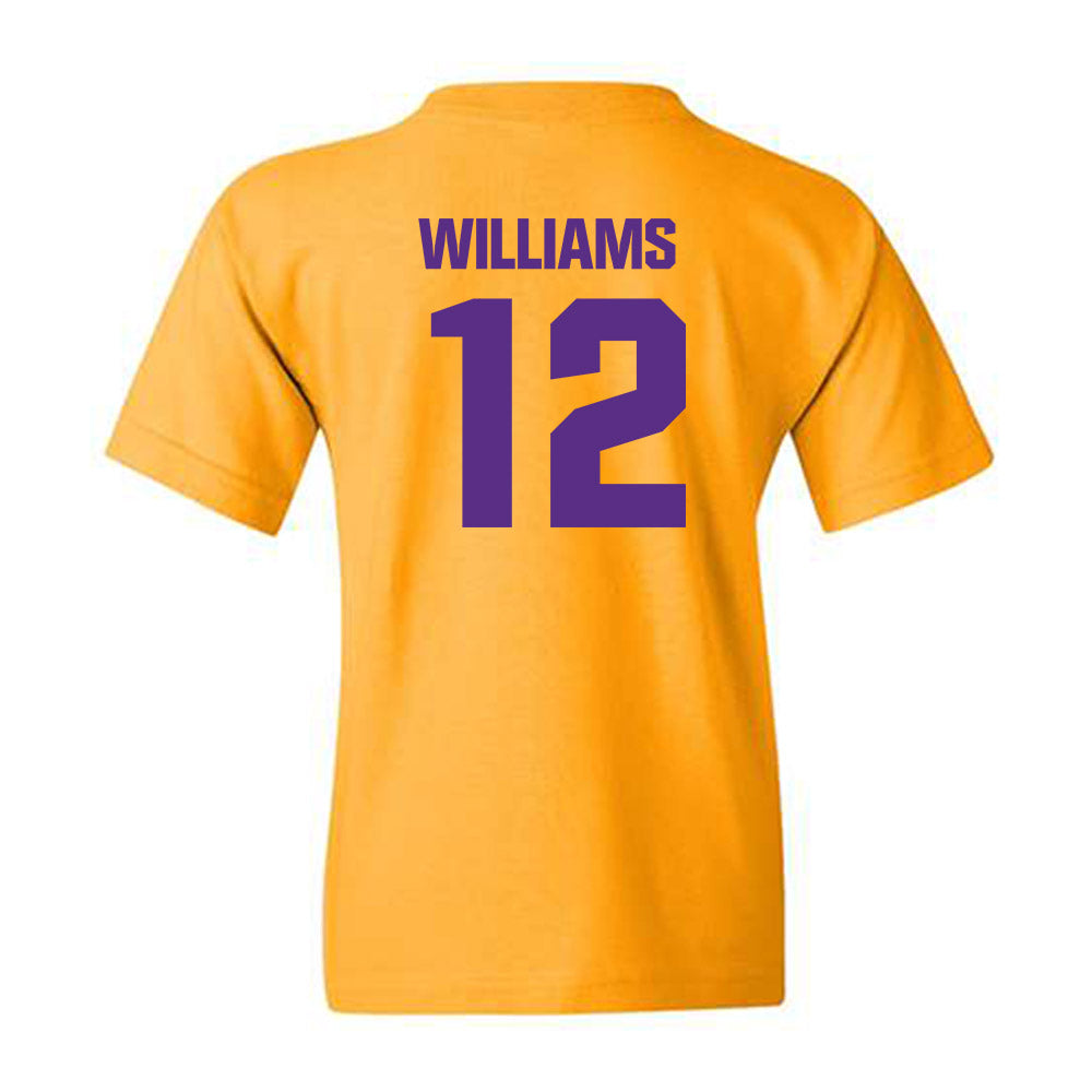 LSU - NCAA Women's Basketball : Mikaylah Williams - Classic Shersey Youth T-Shirt-1