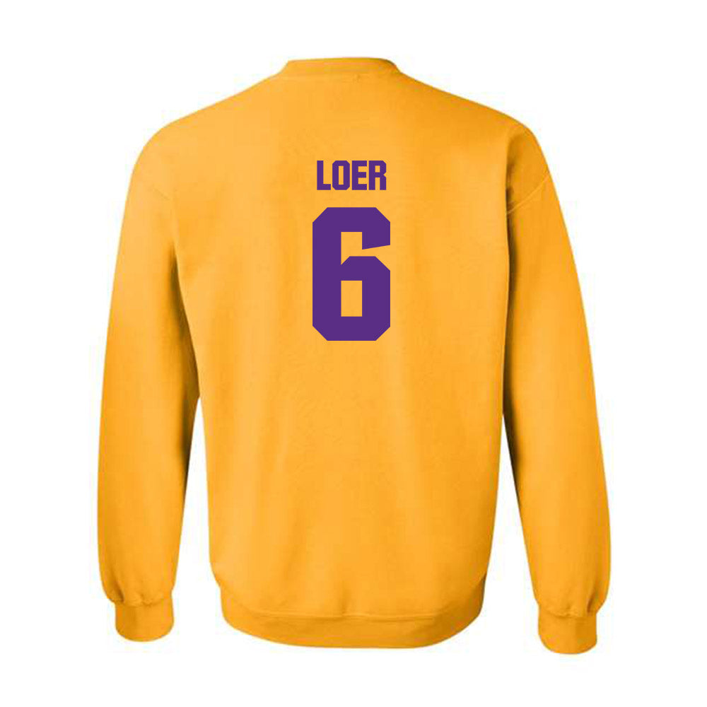 LSU - NCAA Baseball : Justin Loer - Classic Shersey Crewneck Sweatshirt