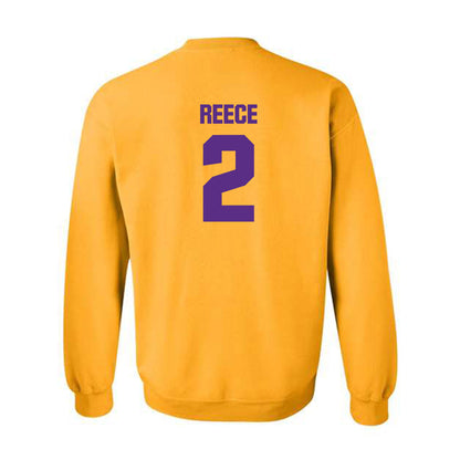 LSU - NCAA Men's Basketball : Jalen Reece - Classic Shersey Crewneck Sweatshirt-1
