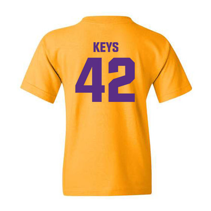 LSU - NCAA Football : Davhon Keys - Classic Shersey Youth T-Shirt