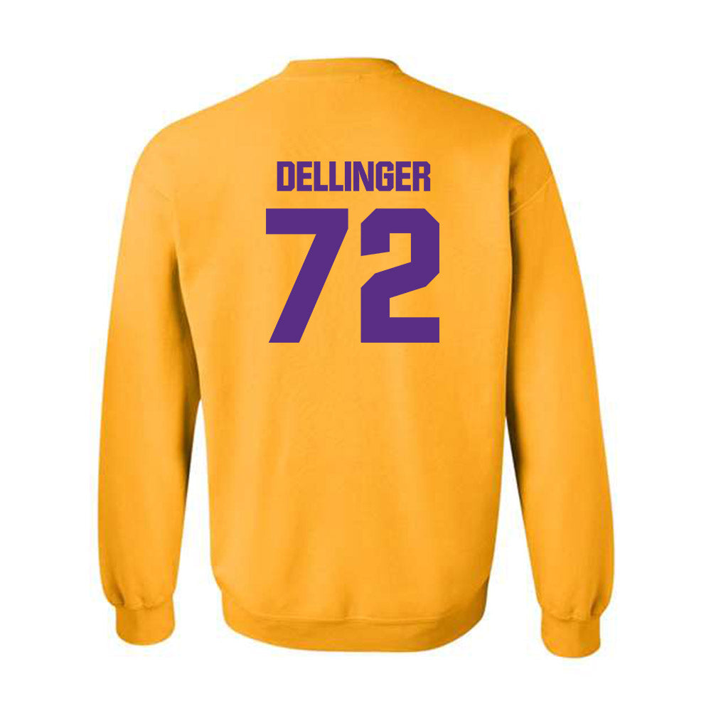 LSU - NCAA Football : Garrett Dellinger - Classic Shersey Crewneck Sweatshirt