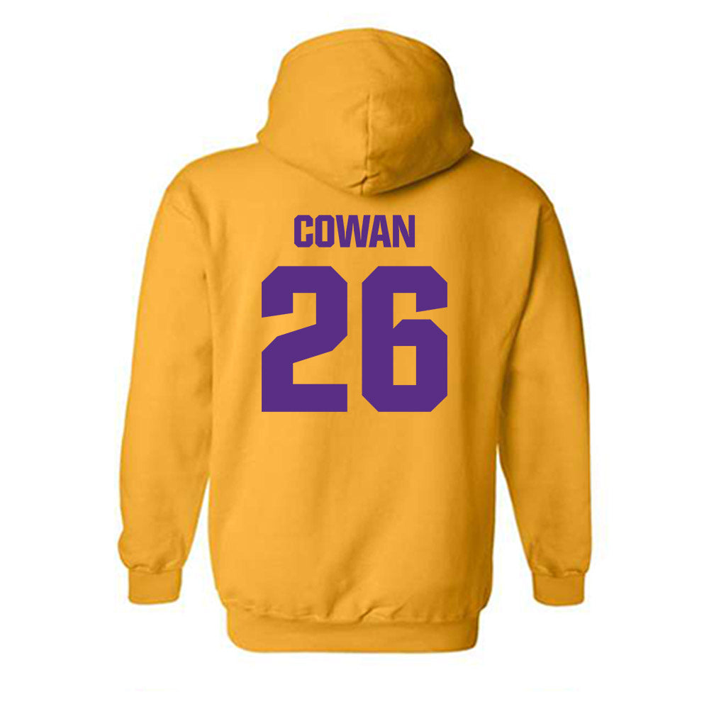 LSU - NCAA Baseball : Zac Cowan - Classic Shersey Hooded Sweatshirt-1