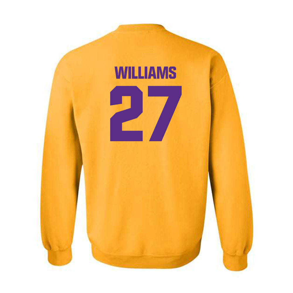 LSU - NCAA Football : Josh Williams - Classic Shersey Crewneck Sweatshirt