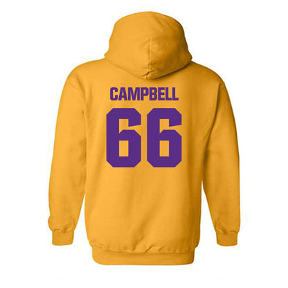 LSU - NCAA Football : Will Campbell - Classic Shersey Hooded Sweatshirt