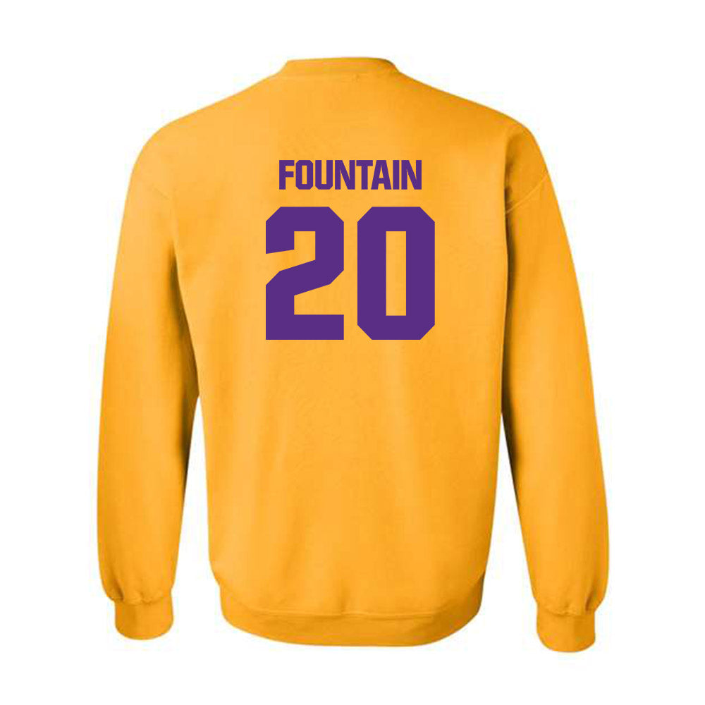 LSU - NCAA Men's Basketball : Derek Fountain - Classic Shersey Crewneck Sweatshirt