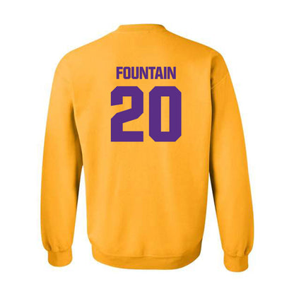 LSU - NCAA Men's Basketball : Derek Fountain - Classic Shersey Crewneck Sweatshirt