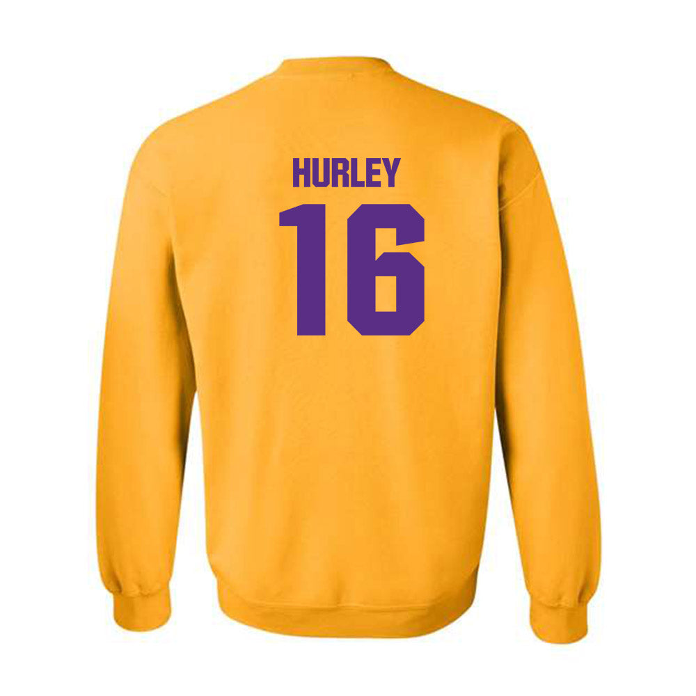 LSU - NCAA Football : Colin Hurley - Classic Shersey Crewneck Sweatshirt-1