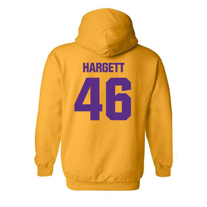 LSU - NCAA Football : Badger Hargett - Classic Shersey Hooded Sweatshirt