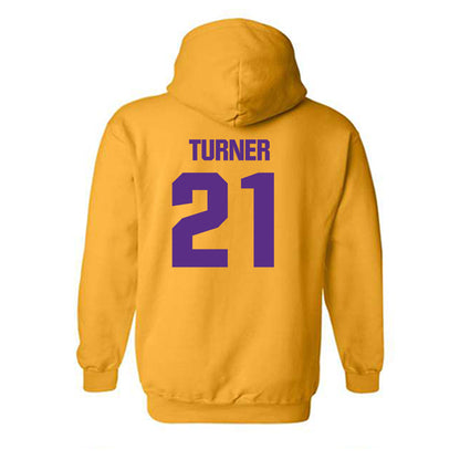 LSU - NCAA Football : Michael Turner - Classic Shersey Hooded Sweatshirt