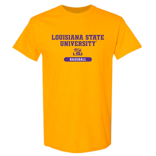 LSU - NCAA Baseball : Chase Shores - Classic Shersey T-Shirt