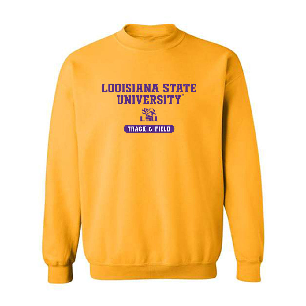 LSU - NCAA Men's Track & Field : Grant Buckmiller - Classic Shersey Crewneck Sweatshirt-0