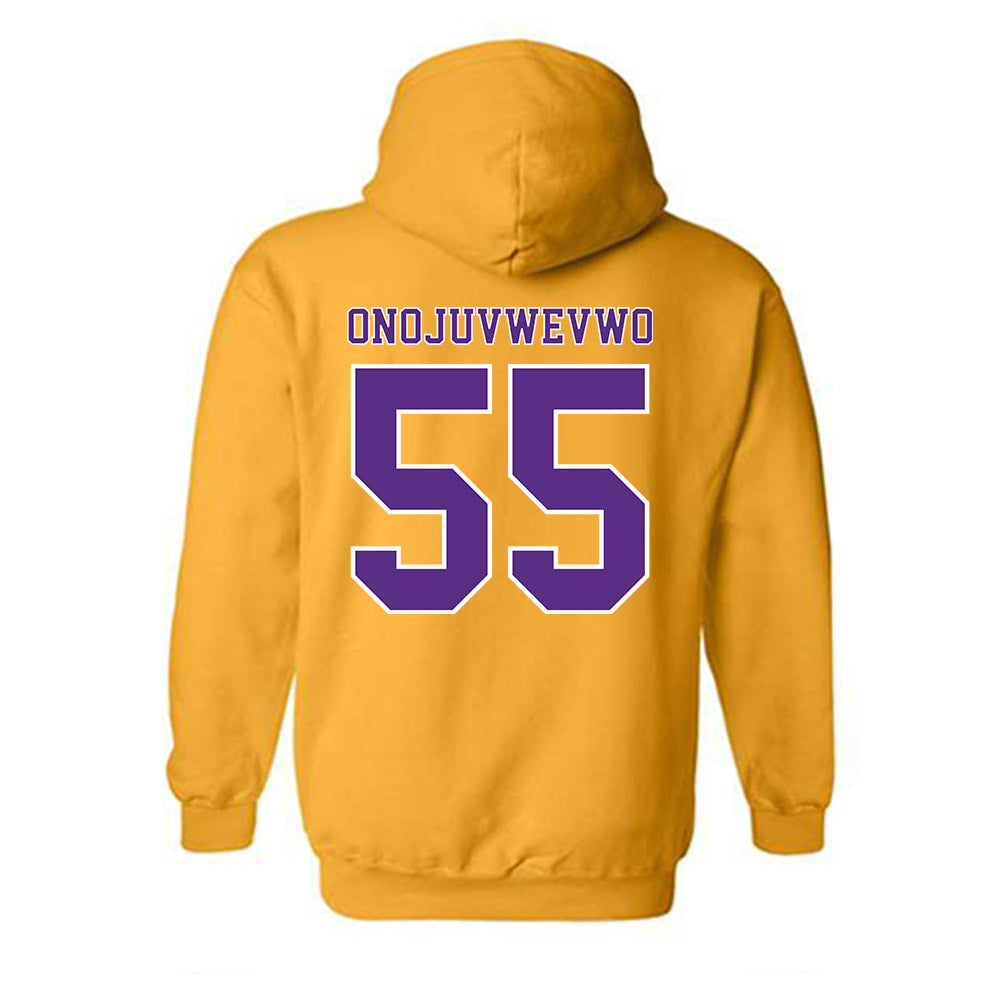 LSU - NCAA Women's Track & Field : Ella Onojuvwevwo - Classic Shersey Hooded Sweatshirt-1