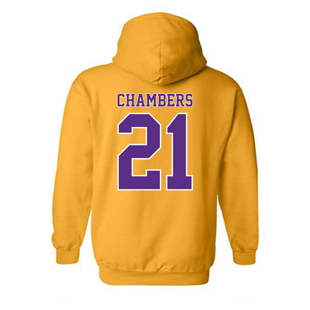 LSU - NCAA Beach Volleyball : Cassidy Chambers - Classic Shersey Hooded Sweatshirt