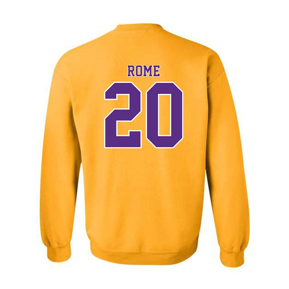 LSU - NCAA Women's Volleyball : Mika Rome - Classic Shersey Crewneck Sweatshirt