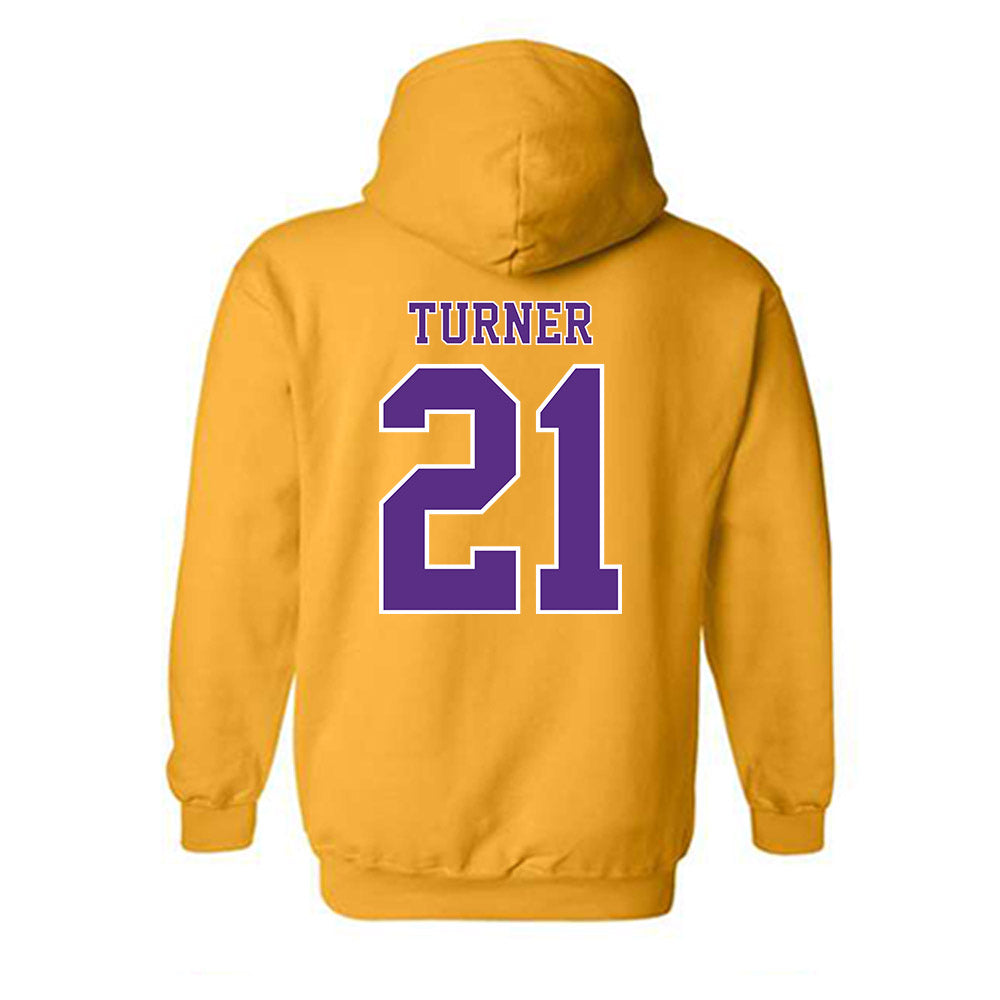 LSU - NCAA Football : Michael Turner - Classic Shersey Hooded Sweatshirt