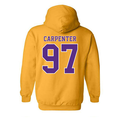 LSU - NCAA Football : Dylan Carpenter - Classic Shersey Hooded Sweatshirt-1