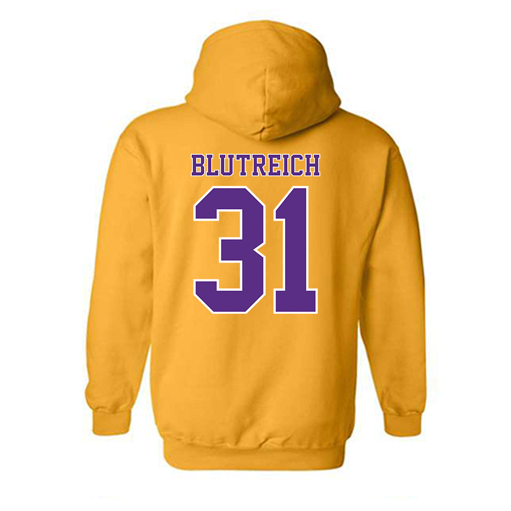 LSU - NCAA Beach Volleyball : Brooke Blutreich - Classic Shersey Hooded Sweatshirt